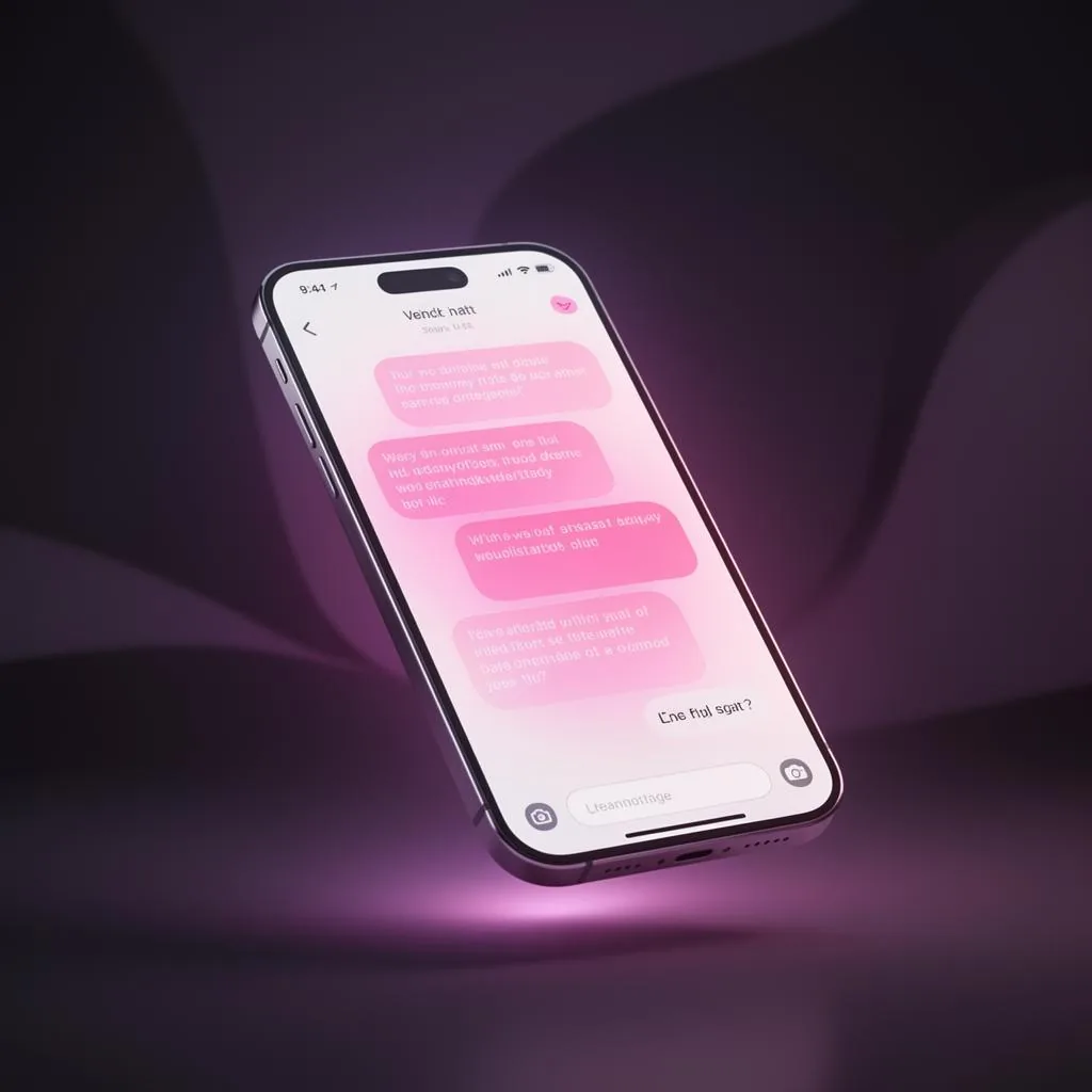 Golove AI App chat interface mockup